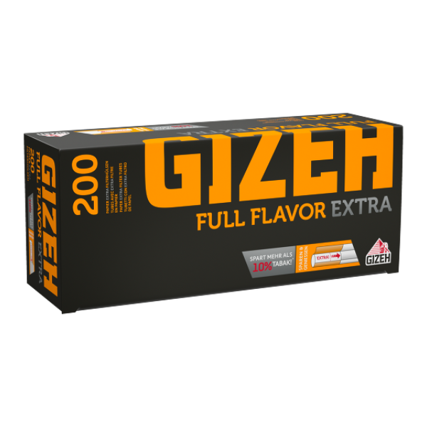 GIZEH Full Flavour Extra Hülsen 5 x 200 Stück
